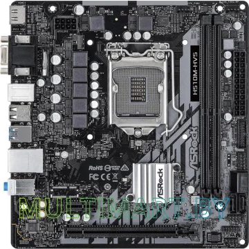Материнская плата ASRock H510M-HDV картинка 2